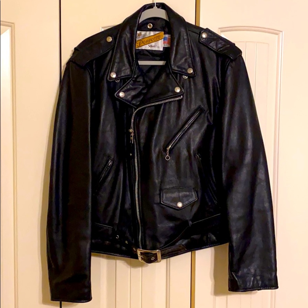 Perfecto by Schott Men’s Leather Motorcycle Jacket